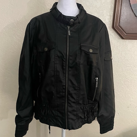New Look Jackets & Blazers - Plus size Leather jacket New Look